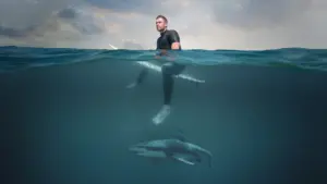 Chris Hemsworth: a caccia di squali