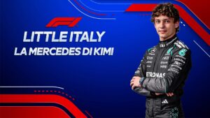 Little Italy: La Mercedes di Kimi
