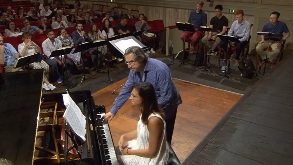 Muti prova Le nozze di Figaro
