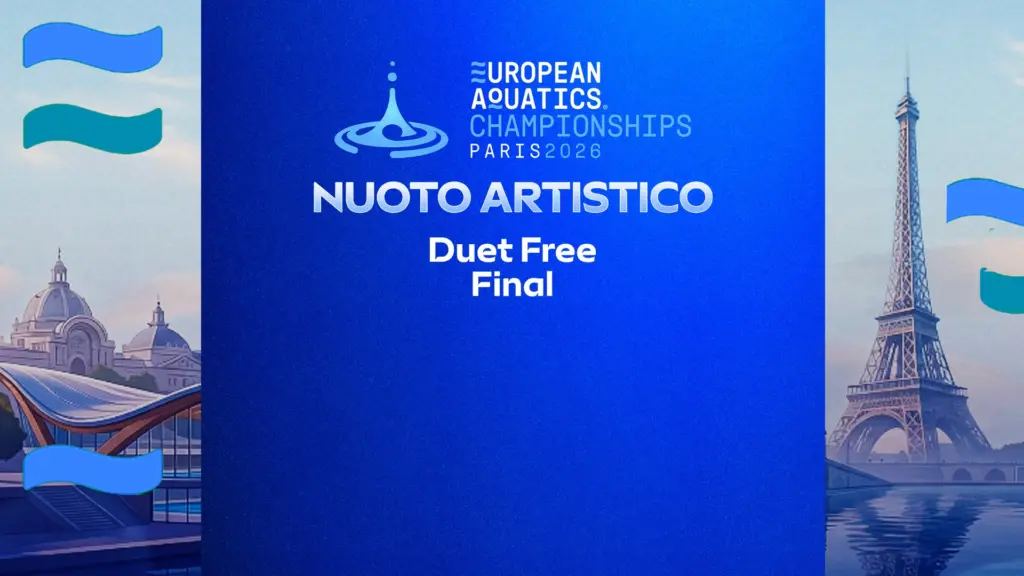 Nuoto Europei Parigi 2026 Nuoto Artistico Duet Free Final 01/08/2026