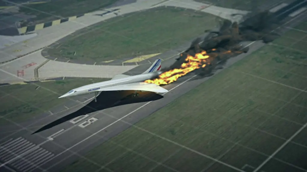 Le crash du Concorde