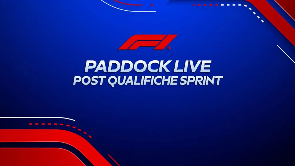 F1 Paddock Live Post Qualifiche Sprint