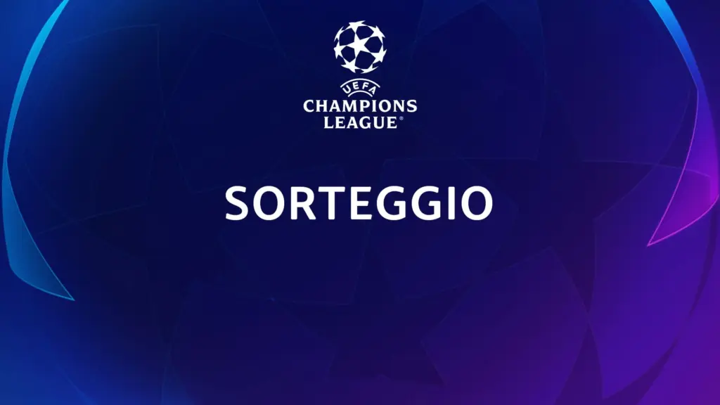 Calcio Sorteggi Uefa Ucl 2026/2027 27/08/2026