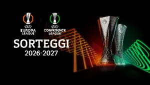 Calcio Sorteggi Uefa Uel + Uecl 2026/2027 28/08/2026