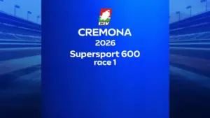 Cremona, Supersport 600: Gara 1