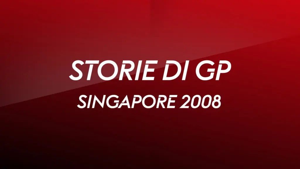 Singapore 2008 – F1
