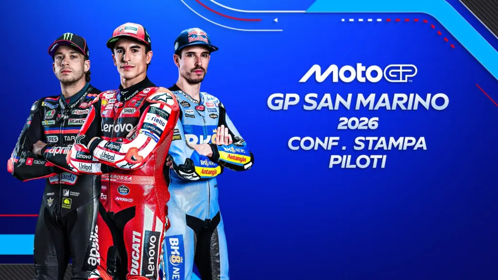 Motori Moto Gp 2026 Gp San Marino Conf. Stampa Piloti 10/09/2026