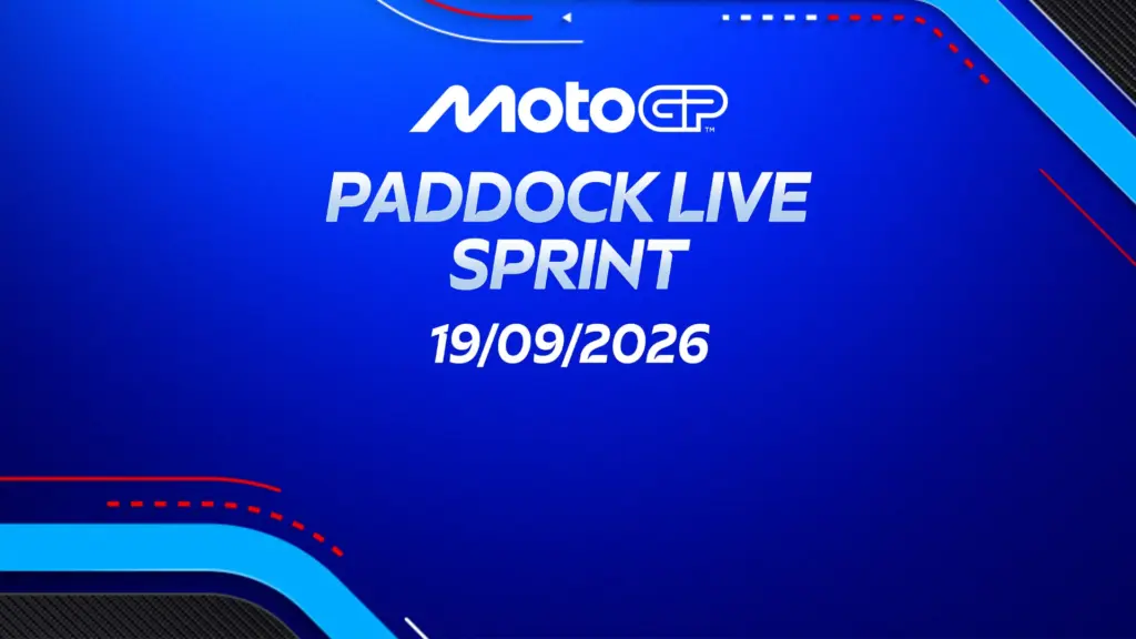 Moto Gp Paddock Live Sprint 2026 19/09/2026