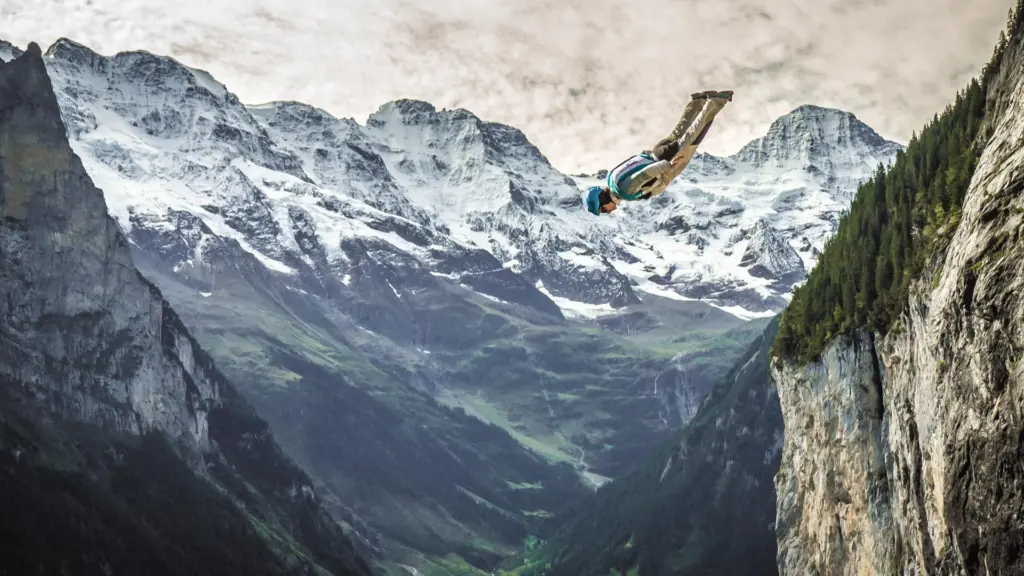 La mente di un base jumper