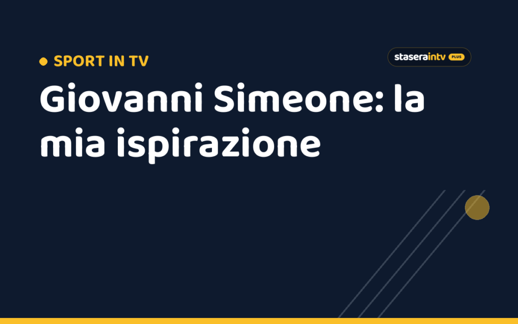 Giovanni Simeone: la mia ispirazione