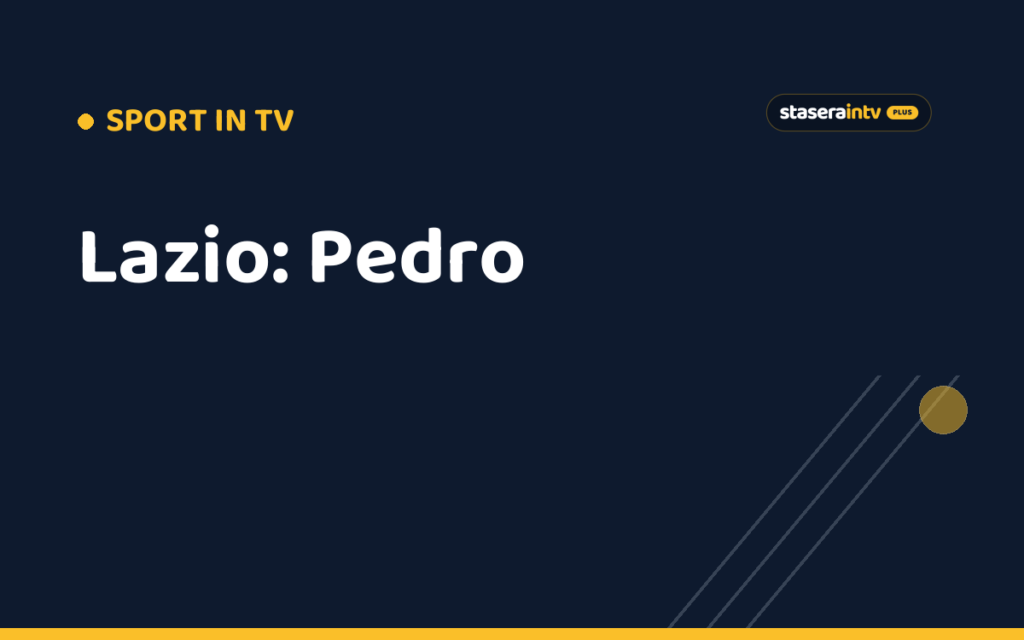 Lazio: Pedro
