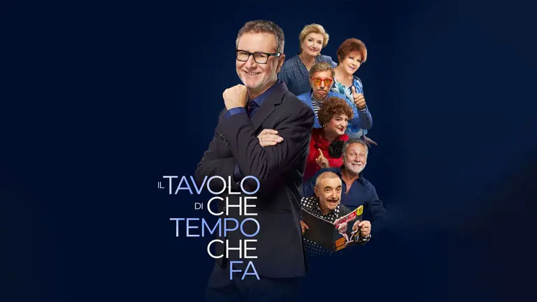 Il tavolo di Che tempo che fa