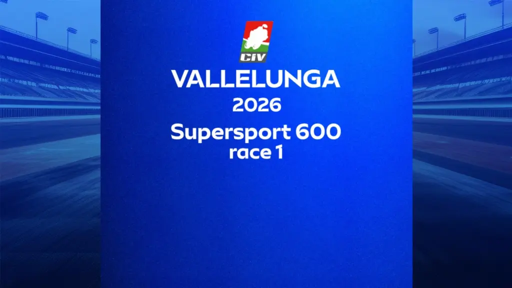 Vallelunga, Supersport 600: Gara 1