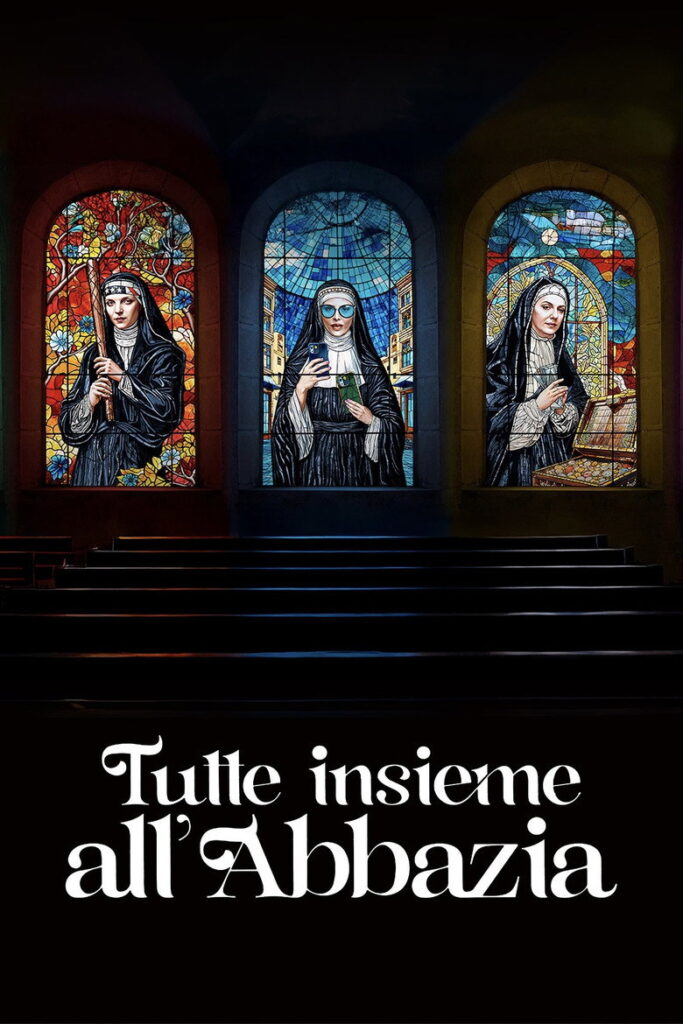 Tutte insieme all’abbazia