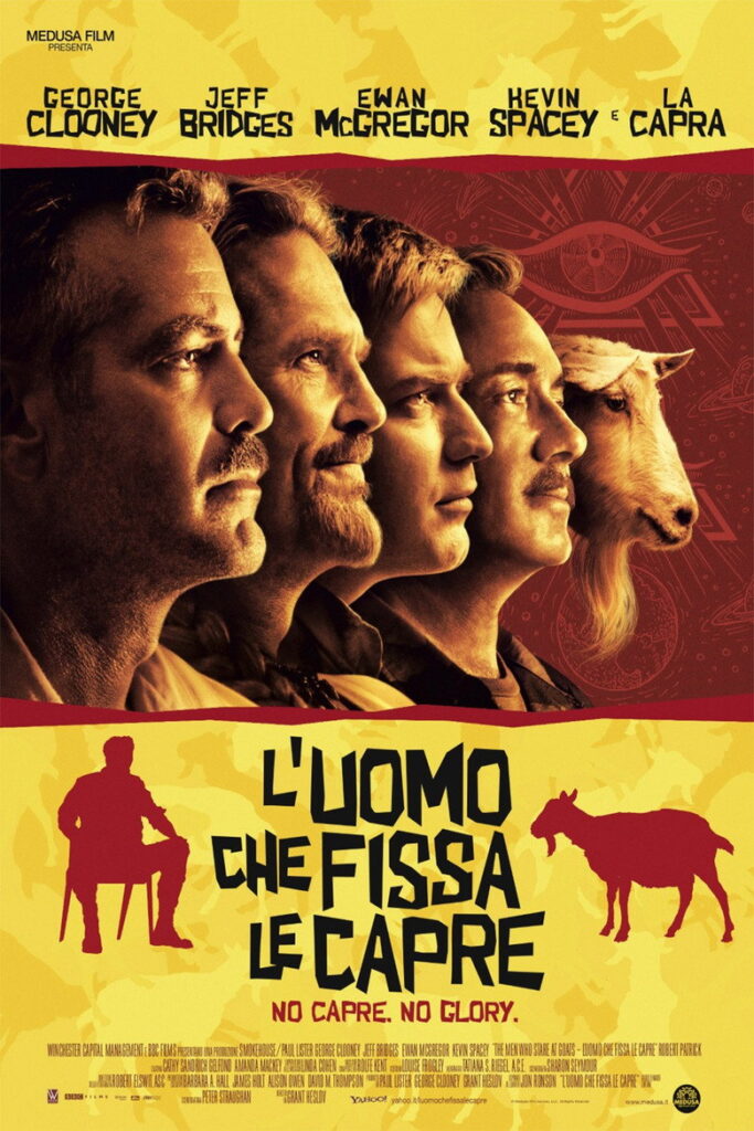 L’uomo che fissa le capre